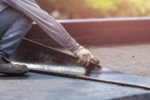 Professional Emergency Waterproofing technician working in Salem, NJ